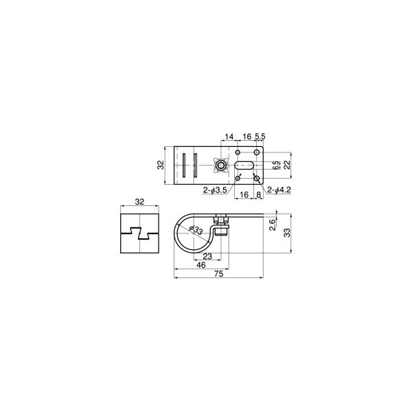 スペーシア（株） 棚受け金具ロング JB 棚受け金具ロング JB-311