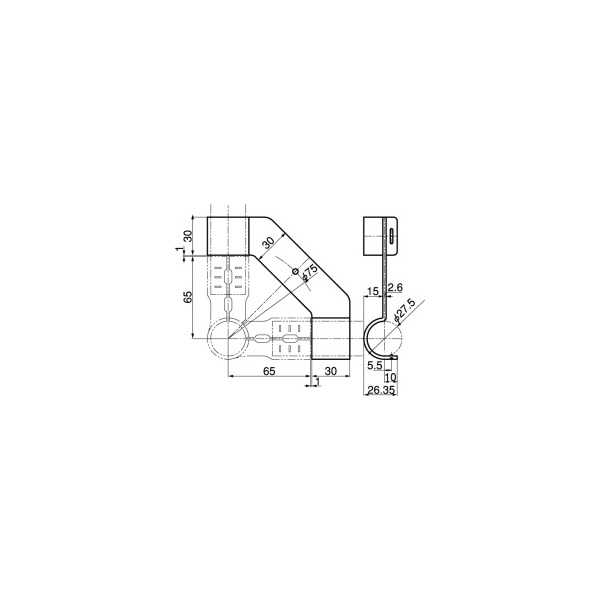 スペーシア（株） コーナー棚受け金具 JB-312 コーナー棚受け金具 JB-312