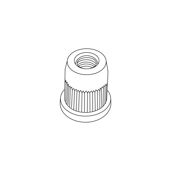 スペーシア（株） インサートナットφ24M12 JB-406M12 インサートナットΦ２４Ｍ１２ JB-406M12