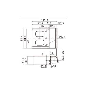 スペーシア（株） スパホイール幅広専用受金具 JB スパホイール幅広専用受金具 JB-502WMJ