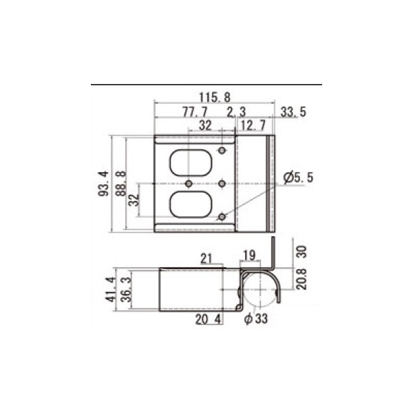 スペーシア（株） スパホイール幅広専用受金具 JB スパホイール幅広専用受金具 JB-502WMJ