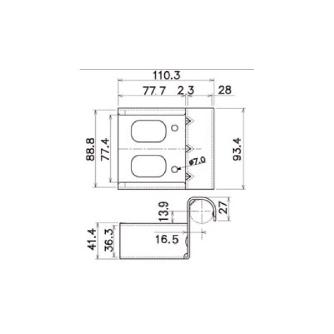 スペーシア（株） スパホイール幅広専用受金具 JB スパホイール幅広専用受金具 JB-507W