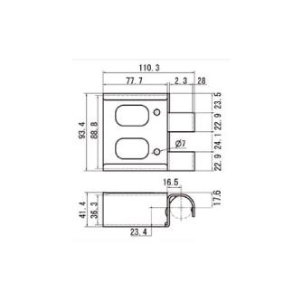 スペーシア（株） スパホイール幅広専用受金具 JB スパホイール幅広専用受金具 JB-508W