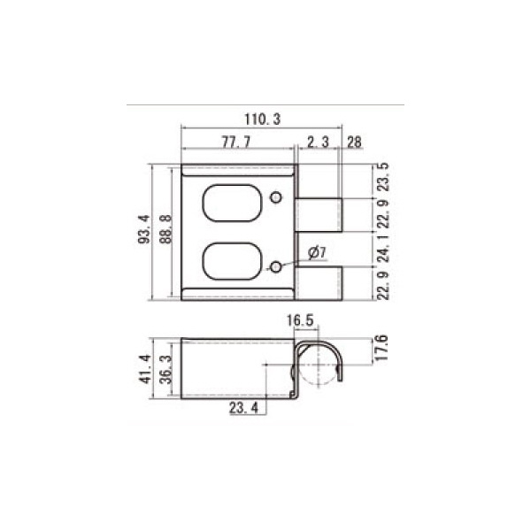 スペーシア（株） スパホイール幅広専用受金具 JB スパホイール幅広専用受金具 JB-508W