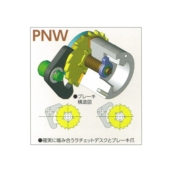 （株）富士製作所 ポータブルウィンチ PNW ポータブルウィンチ PNW-300N