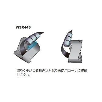 三菱マテリアル（株） カッタ 正面削り用(アーバタイプ) WSX445 カッタ　正面削り用（アーバタイプ） WSX445-080A04AL