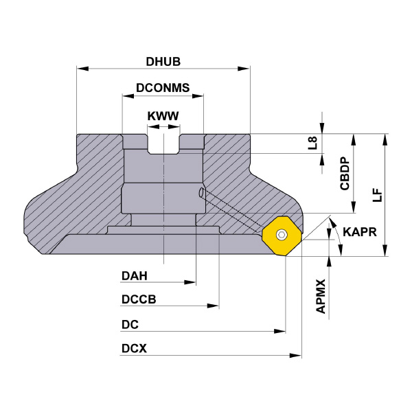 三菱マテリアル（株） カッタ 正面削り用(アーバタイプ) WSX445 カッタ　正面削り用（アーバタイプ） WSX445-100B05AL