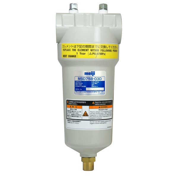（株）明治機械製作所 ドレンフィルタ MSD ドレンフィルタ MSD1300-20D