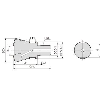 住友電気工業（株） SEC－ウェーブミル ヘッド WFXH ＳＥＣ－ウェーブミル　ヘッド WFXH12040M16Z3