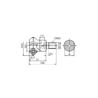 住友電気工業（株） SEC－ウェーブミル ヘッド WFXC ＳＥＣ－ウェーブミル　ヘッド WFXC12025M12Z3