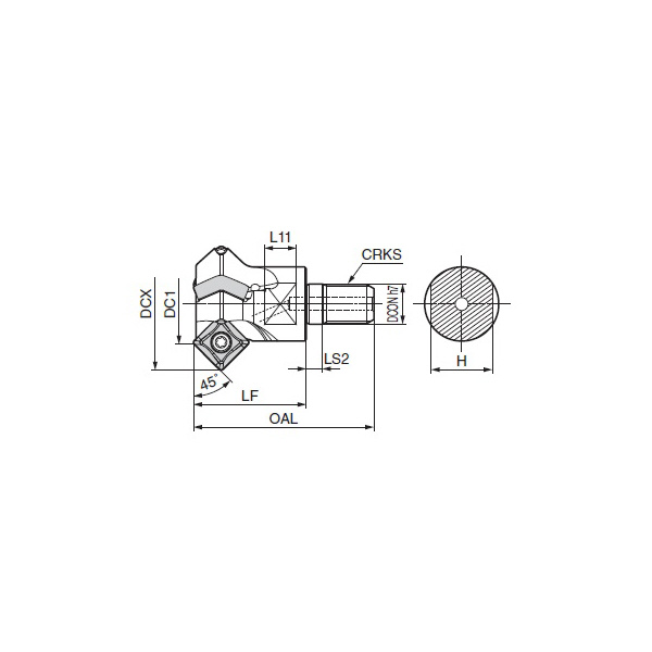 住友電気工業（株） SEC－ウェーブミル ヘッド WFXC ＳＥＣ－ウェーブミル　ヘッド WFXC12025M12Z3