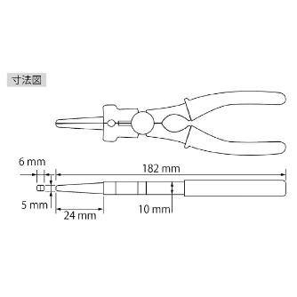 （株）ロブテックス 溶接用ペンチ ZP 溶接用ペンチ ZP180WEL