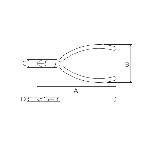 フジ矢（株） プラスチックニッパ(樹脂カバー付) 391BS-125(VICTOR) プラスチックニッパ（樹脂カバー付） 391BS-125(VICTOR)