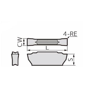 住友電気工業（株） SEC－溝入れバイト インサート GXMN-GF ＳＥＣ－溝入れバイト　インサート GXMN2002S-GF AC520U