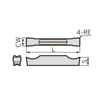 住友電気工業（株） SEC－溝入れバイト インサート GCGN-GA ＳＥＣ－溝入れバイト　インサート GCGN6004-GA H10