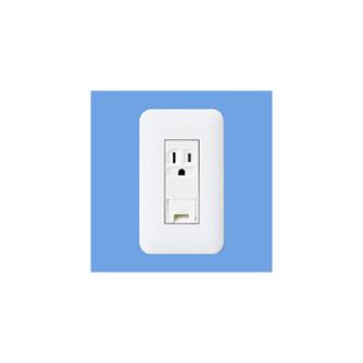 パナソニック（株）　電材 ワイド21コンセントプレ－ト3コ用 WTF7003W ワイド２１コンセントプレ－ト３コ用 WTF7003W