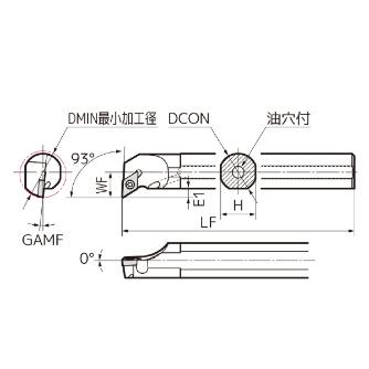 住友電気工業（株） SEC－ボーリングバイト A-SDUC ＳＥＣ－ボーリングバイト A25S-SDUCR11T3-32