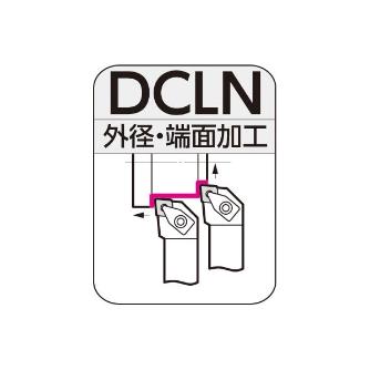 住友電気工業（株） スミボロン 高能率加工用ホルダ DCLN スミボロン　高能率加工用ホルダ DCLNR2525M12-R24
