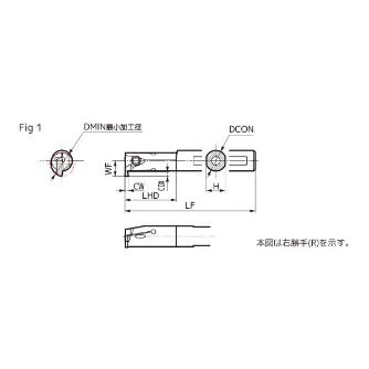 住友電気工業（株） SEC-溝入れバイト ホルダ GNDI ＳＥＣ－溝入れバイト　ホルダ GNDISR2025-T3066
