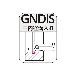 住友電気工業（株） SEC-溝入れバイト ホルダ GNDI ＳＥＣ－溝入れバイト　ホルダ GNDISR2025-T3066