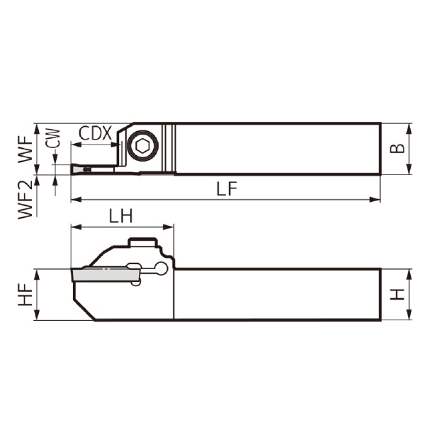 住友電気工業（株） SEC－溝入れバイト ホルダ GNDL ＳＥＣ－溝入れバイト　ホルダ GNDLL1616JX-1.2512.5