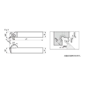 住友電気工業（株） SEC－溝入れバイト ホルダ GNDN ＳＥＣ－溝入れバイト　ホルダ GNDNR2020K-535-030
