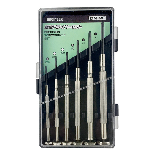 （株）エンジニア 精密ドライバーセット ＋ DM-20 精密ドライバーセット　＋ DM-20