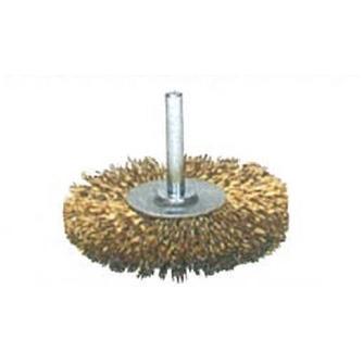 永塚工業（株） ホイルブラシ(6mm軸付) 65 ホイルブラシ（６ｍｍ軸付） 65 ｺｳｾﾝﾒｯｷ ﾖﾘｾﾝ ﾎｲﾙﾌﾞﾗｼ(6MM)