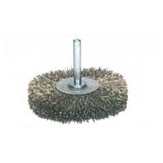 永塚工業（株） ホイルブラシ(6mm軸付) 38 ホイルブラシ（６ｍｍ軸付） 38 SUS304ｾﾝ ﾎｲﾙﾌﾞﾗｼ(6MM)