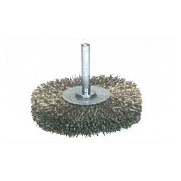 永塚工業（株） ホイルブラシ(6mm軸付) 65 ホイルブラシ（６ｍｍ軸付） 65 SUS304ｾﾝ ﾎｲﾙﾌﾞﾗｼ(6MM)