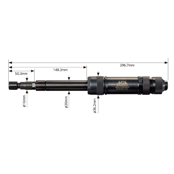 （株）ムラキ MRA エアグラインダ ストレートタイプ MRA-PG ＭＲＡ　エアグラインダ MRA-PG5E261R