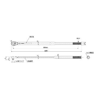 （株）東日製作所 トルクレンチ BQSP トルクレンチ BQSP400N