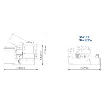 大東精機（株） バンドソーマシン GA バンドソーマシン GA4 260