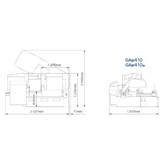 大東精機（株） バンドソーマシン GA バンドソーマシン GA4 410