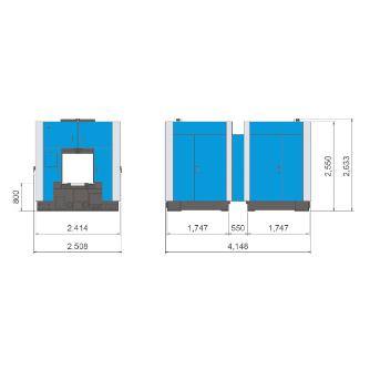 大東精機（株） ベベラー KCW 開先加工機 KCW800