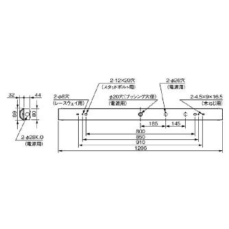岩崎電気（株） レディオック マルチライン ELTW レディオック　マルチライン ELTW47305NPN9