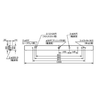 岩崎電気（株） レディオック マルチライン ELTW レディオック　マルチライン ELTW47306NPN9