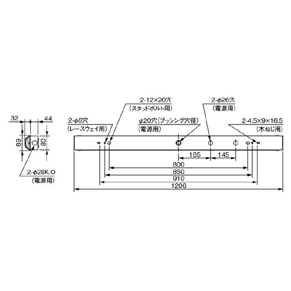 岩崎電気（株） レディオック マルチライン ELTW レディオック　マルチライン ELTW45771NPN9