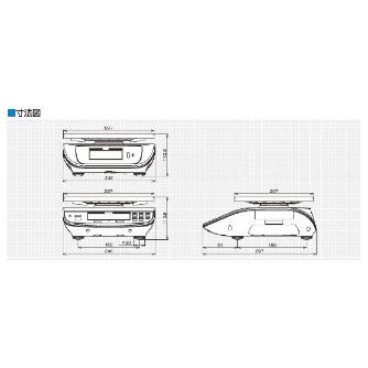 大和製衡（株） デジタル上皿はかり J デジタル上皿はかり J-100W-3