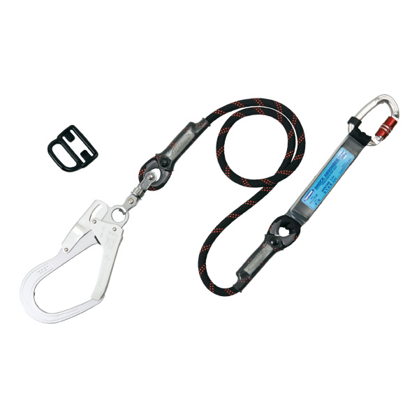 藤井電工（株） フルハーネス型用ランヤード シングル Gブレード フルハーネス用ランヤード THL-GB93SV-21KS-BK-R23-JAN-BP