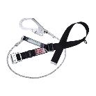 藤井電工（株） 胴ベルト型墜落制止用器具 シングルランヤード ロープ式(最安価品)