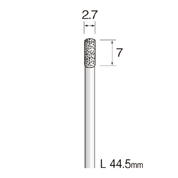 ミニター（株） 電着ダイヤモンドバー AD 電着ダイヤモンドバー AD1107