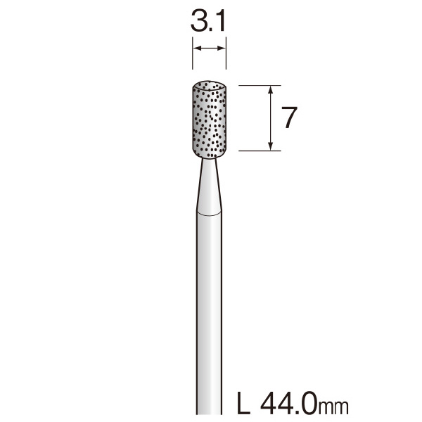 ミニター（株） 電着ダイヤモンドバー AD 電着ダイヤモンドバー AD1108
