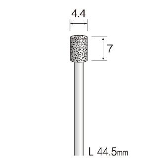 ミニター（株） 電着ダイヤモンドバー AD 電着ダイヤモンドバー AD1109