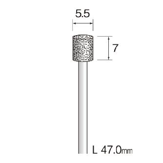 ミニター（株） 電着ダイヤモンドバー AD 電着ダイヤモンドバー AD1110