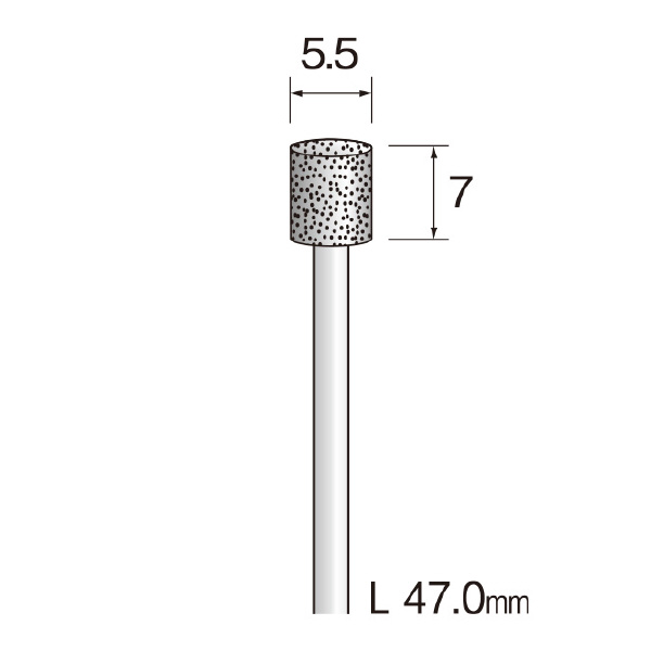 ミニター（株） 電着ダイヤモンドバー AD 電着ダイヤモンドバー AD1110