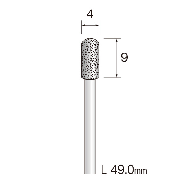 ミニター（株） 電着ダイヤモンドバー AD 電着ダイヤモンドバー AD1136