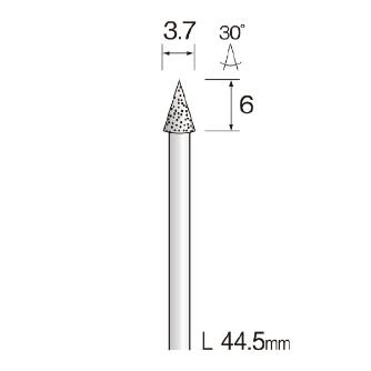 ミニター（株） 電着ダイヤモンドバー AD 電着ダイヤモンドバー AD1205