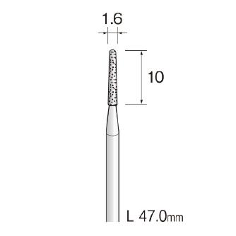 ミニター（株） 電着ダイヤモンドバー AD 電着ダイヤモンドバー AD1234