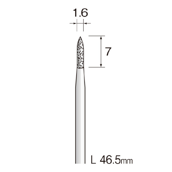ミニター（株） メタルボンドダイヤモンドバー AD メタルボンドダイヤモンドバー AD4108